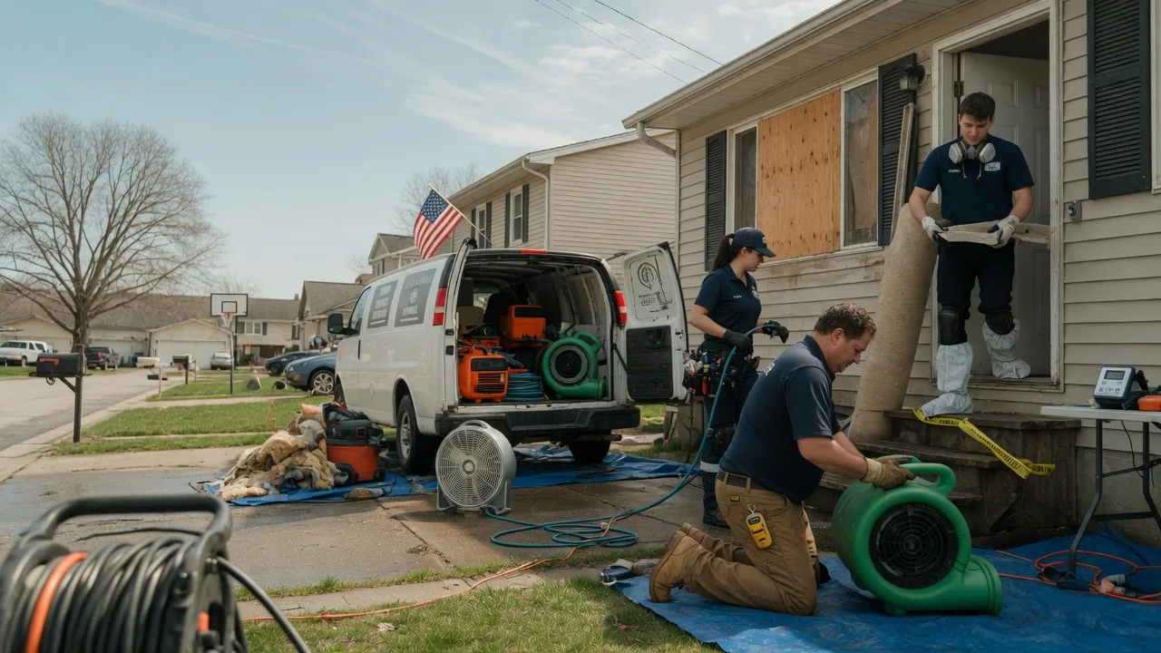 Water Damage Restoration in Fleming, OH near me